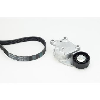 Jeu de courroies trapézoïdales à nervures CONTITECH 6PK976K1 pour CITROEN C4 1.6 HDI 110 - 112cv