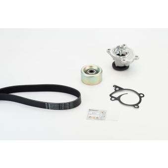 Pompe à eau+Jeu de courroie trapézoïdale à nervures CONTITECH OEM B1010ED00A