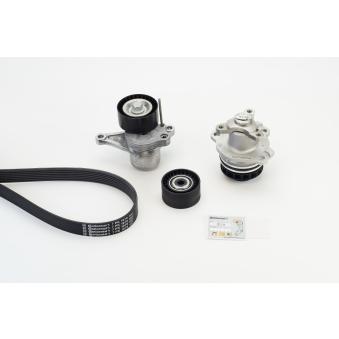 Pompe à eau+Jeu de courroie trapézoïdale à nervures CONTITECH 7PK1970WP1