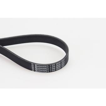 Courroie trapézoïdale à nervures CONTITECH 7PK2035 pour SUBARU FORESTER E 350 BlueTEC - 252cv