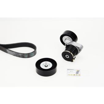 Jeu de courroies trapézoïdales à nervures CONTITECH 7PK2418K1 pour INFINITI M E 200 Kompressor - 163cv