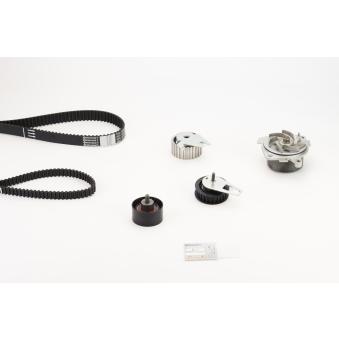 Pompe à eau + kit de courroie de distribution CONTITECH CT877WP3PRO pour LANCIA DELTA 1.8 i 16V - 113cv