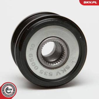 Poulie roue libre, alternateur ESEN SKV OEM 96460654