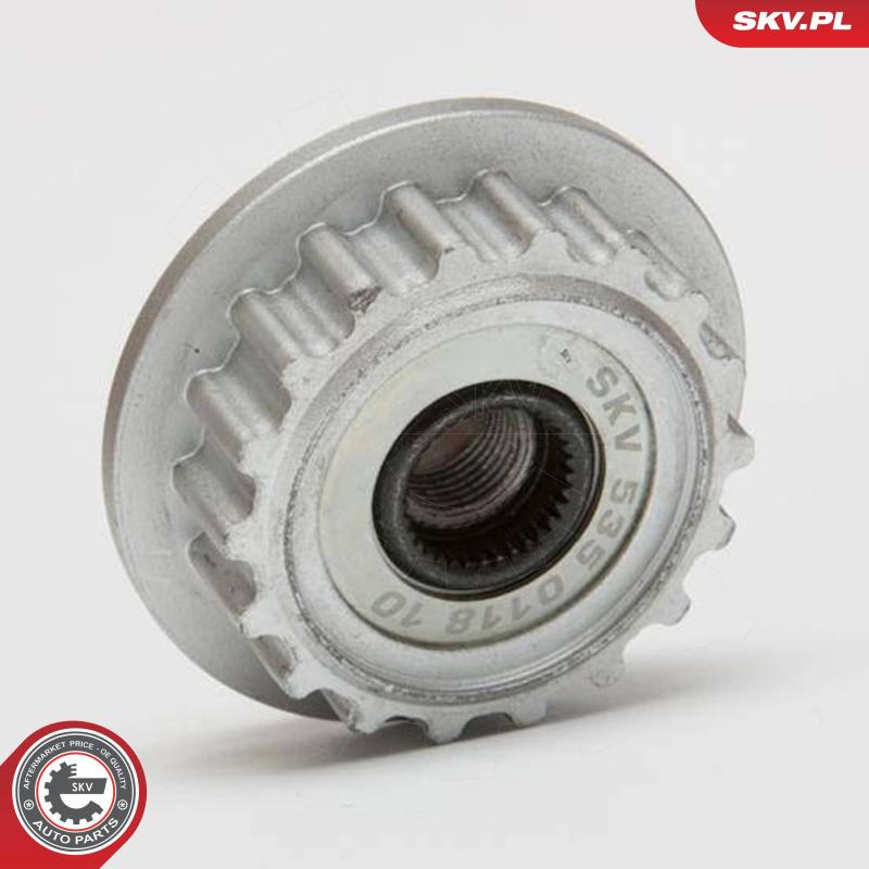 Poulie roue libre, alternateur ESEN SKV 11SKV050 - Visuel 2