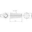 Ressort de suspension MONROE [SP0448]