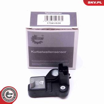 Capteur d'angle, vilebrequin ESEN SKV 17SKV538 pour FORD TRANSIT 1.6 HDi / BlueHDi 75 - 75cv