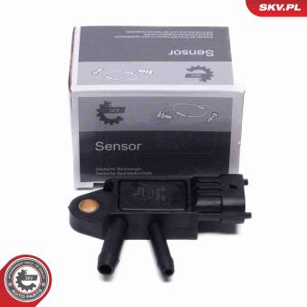 Capteur, pression des gaz échappement ESEN SKV 17SKV791 pour FIAT DOBLO 1.6 D Multijet - 100cv