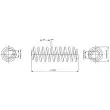 MONROE SP2275 - Ressort de suspension