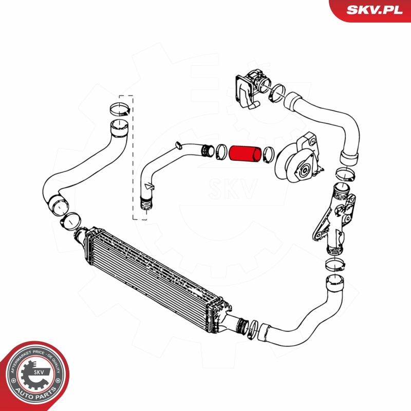 Gaine de suralimentation ESEN SKV 24SKV034 - Visuel 2