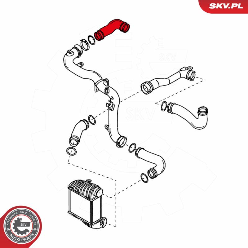 Gaine de suralimentation ESEN SKV 24SKV038 - Visuel 2