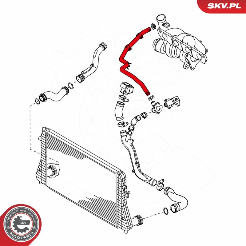 Gaine de suralimentation ESEN SKV 24SKV044 - Visuel 2