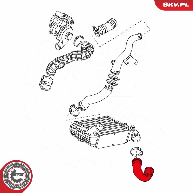 Gaine de suralimentation ESEN SKV 24SKV079 - Visuel 2