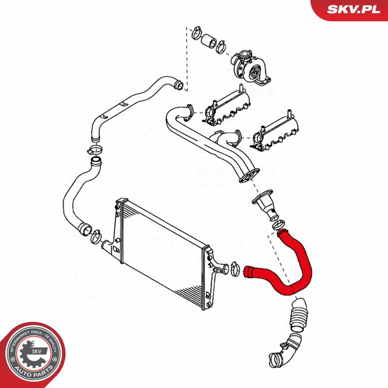 Gaine de suralimentation ESEN SKV 24SKV080 - Visuel 2