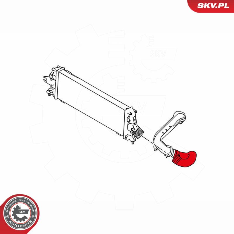 Durite de radiateur ESEN SKV 24SKV210 - Visuel 2