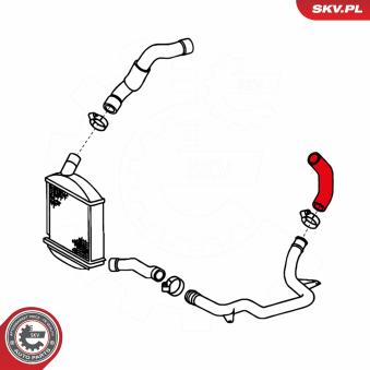 Gaine de suralimentation ESEN SKV 24SKV743