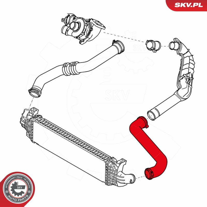 Gaine de suralimentation ESEN SKV 24SKV766 - Visuel 2