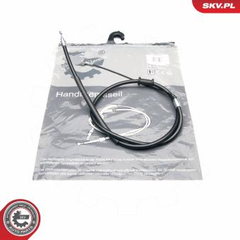 Tirette à câble, frein de stationnement arrière gauche ESEN SKV OEM 1348980080