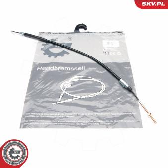 Tirette à câble, frein de stationnement ESEN SKV OEM 9616427180