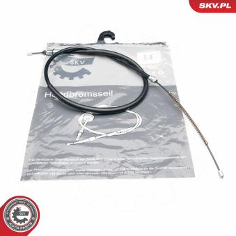 Tirette à câble, frein de stationnement arrière gauche ESEN SKV 25SKV436 pour NISSAN INTERSTAR DCI 90 - 90cv