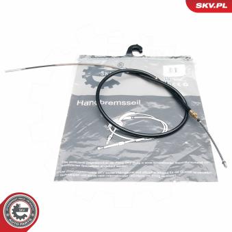 Tirette à câble, frein de stationnement arrière gauche ESEN SKV OEM 6N0609721E