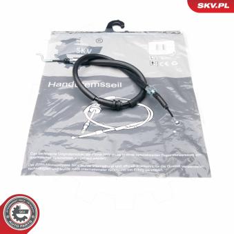 Tirette à câble, frein de stationnement arrière gauche ESEN SKV OEM 7D0609701B