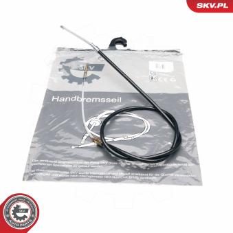 Tirette à câble, frein de stationnement arrière gauche ESEN SKV OEM 191609721E