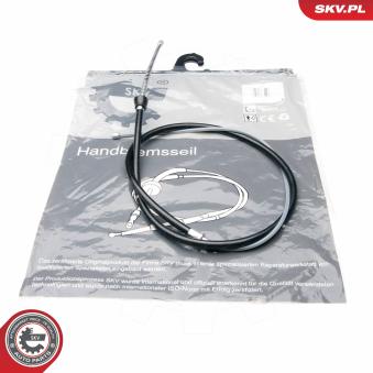 Tirette à câble, frein de stationnement arrière gauche ESEN SKV OEM 6Q0609721M