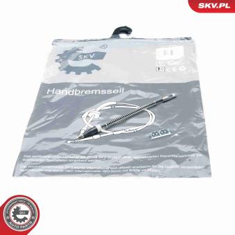 Tirette à câble, frein de stationnement arrière gauche ESEN SKV [26SKV026]