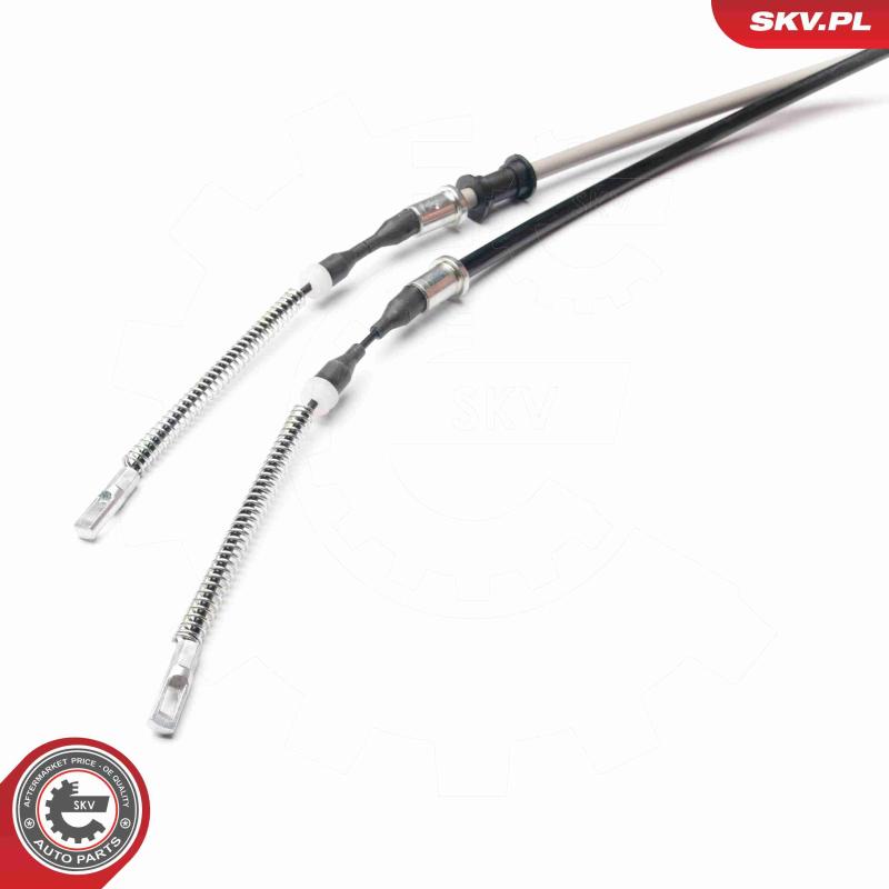 Tirette à câble, frein de stationnement arrière gauche ESEN SKV 26SKV046 - Visuel 2