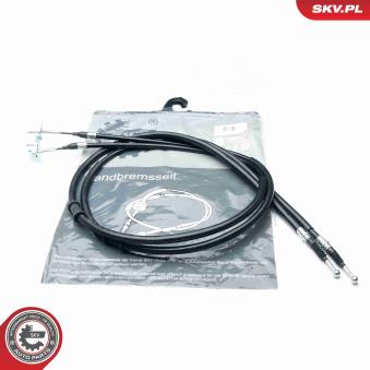 Tirette à câble, frein de stationnement arrière gauche ESEN SKV OEM 522033