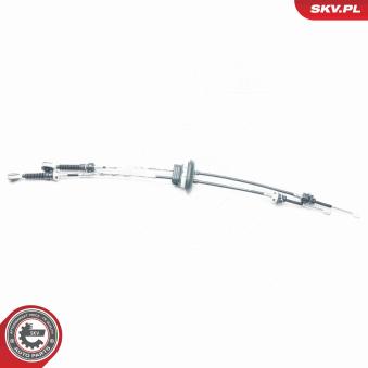 Tirette à câble, boîte de vitesse manuelle ESEN SKV 27SKV017 pour CITROEN JUMPY 2.0 HDI 125 - 128cv