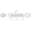 MONROE SP3653 - Ressort de suspension