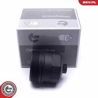 Couvercle, boîtier du filtre à huile ESEN SKV OEM 11427521353