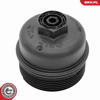 Couvercle, boîtier du filtre à huile ESEN SKV 31SKV453 pour SEAT LEON 2.0 TDI - 110cv