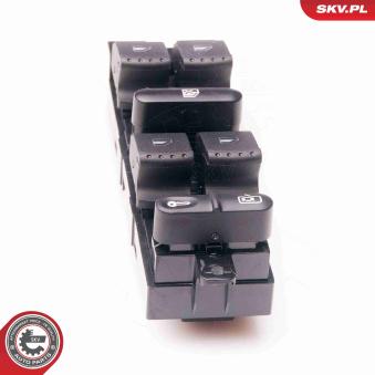 Interrupteur, lève-vitre ESEN SKV 37SKV004 pour PEUGEOT 407 1.9 TDI - 110cv