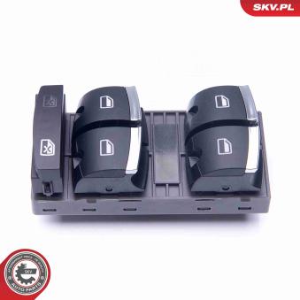 Interrupteur, lève-vitre ESEN SKV 37SKV009 pour IVECO MASSIF 1.2 TSI - 105cv