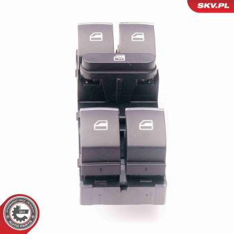 Interrupteur, lève-vitre ESEN SKV 37SKV011 pour RENAULT MASTER 2.0 TDI - 110cv