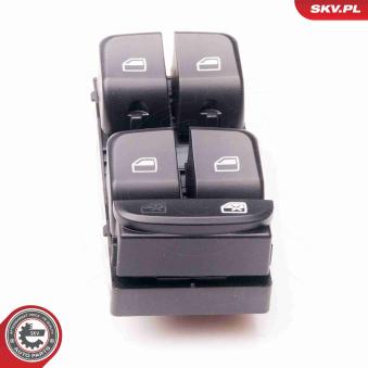 Interrupteur, lève-vitre ESEN SKV 37SKV014 pour AUDI A4 2.7 TDI - 163cv