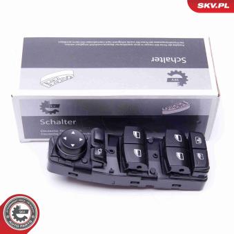 Interrupteur, lève-vitre ESEN SKV 37SKV044 pour SKODA FABIA 330 e - 252cv