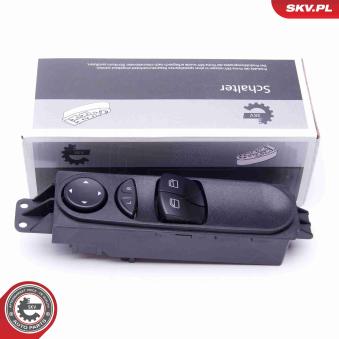 Interrupteur, lève-vitre ESEN SKV 37SKV061 pour VOLKSWAGEN CRAFTER 2.0 TDI 4motion - 163cv
