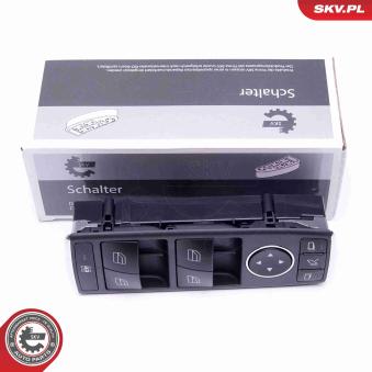 Interrupteur, lève-vitre ESEN SKV 37SKV080 pour SEAT LEON E 300 - 252cv