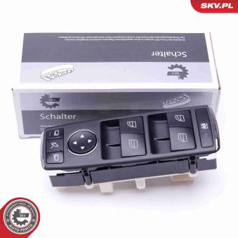 Interrupteur, lève-vitre ESEN SKV 37SKV081 pour SEAT LEON E 300 - 252cv