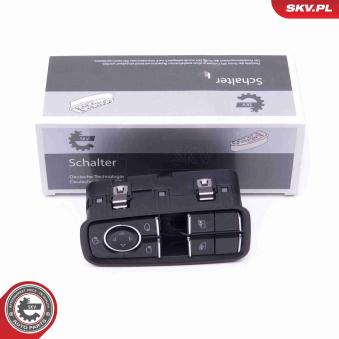 Interrupteur, lève-vitre ESEN SKV 37SKV099 pour PORSCHE CAYMAN S 2.5 - 350cv