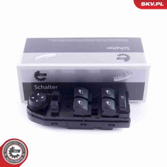 Interrupteur, lève-vitre ESEN SKV 37SKV160 pour BMW Série 5 520 d - 163cv