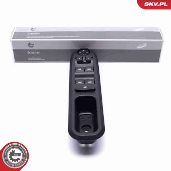 Interrupteur, lève-vitre ESEN SKV 37SKV173 pour PEUGEOT 407 2.2 - 158cv