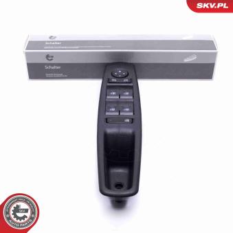 Interrupteur, lève-vitre avant gauche ESEN SKV 37SKV180 pour VOLKSWAGEN SCIROCCO 1.6 E85 - 110cv