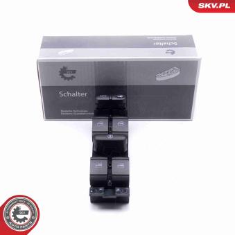 Interrupteur, lève-vitre avant gauche ESEN SKV 37SKV183