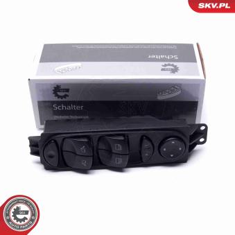 Interrupteur, lève-vitre ESEN SKV 37SKV198 pour AUDI A4 511 CDI 4x4 - 109ch