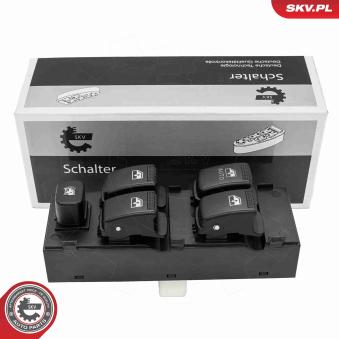 Interrupteur, lève-vitre ESEN SKV 37SKV208 pour HYUNDAI GETZ 1.1 - 67cv