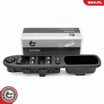 Interrupteur, lève-vitre avant gauche ESEN SKV [37SKV219]